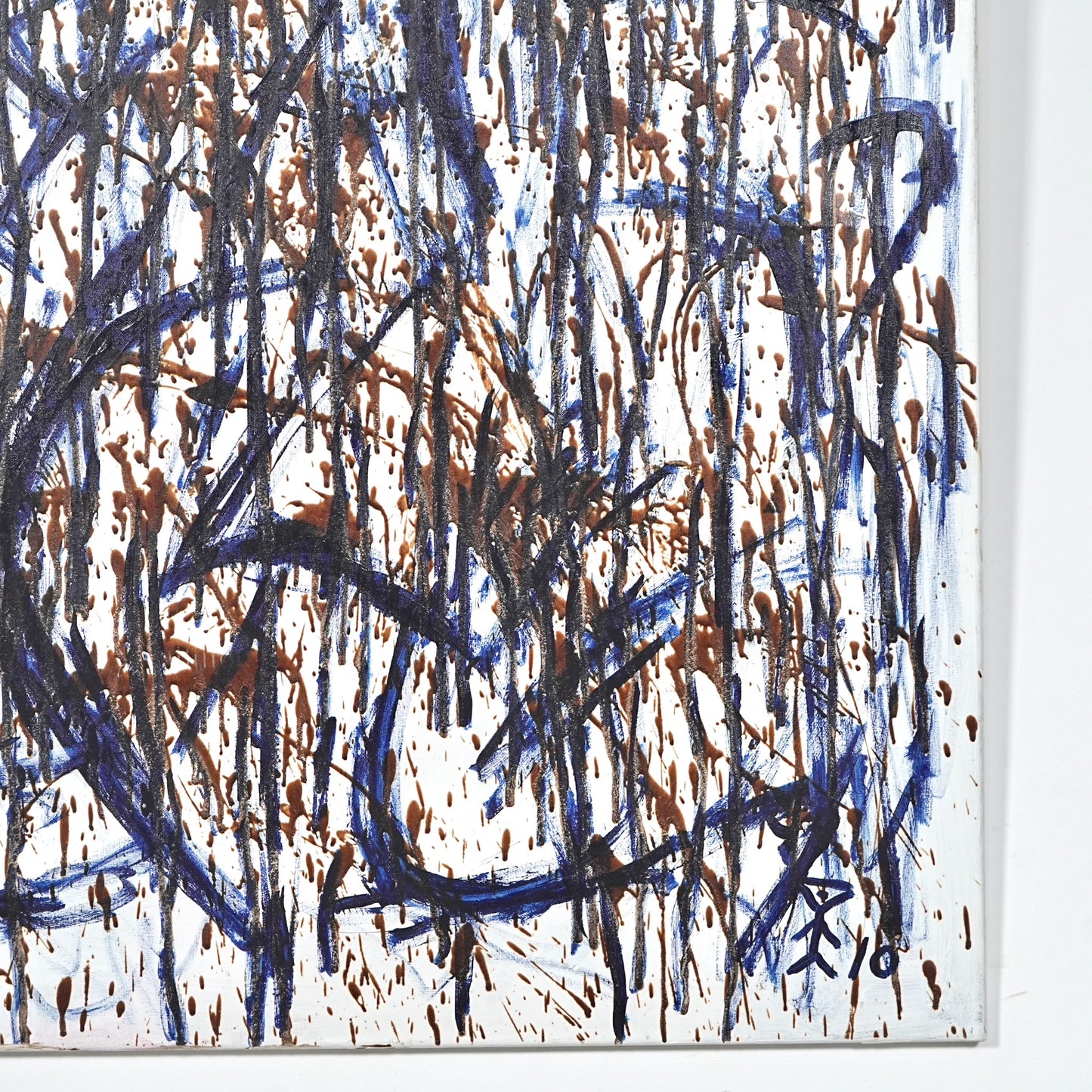 【Kenneth Strandby】抽象画アクリル画 120.5cm×120.5cm