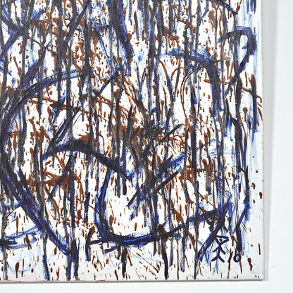 【Kenneth Strandby】抽象画アクリル画 120.5cm×120.5cm