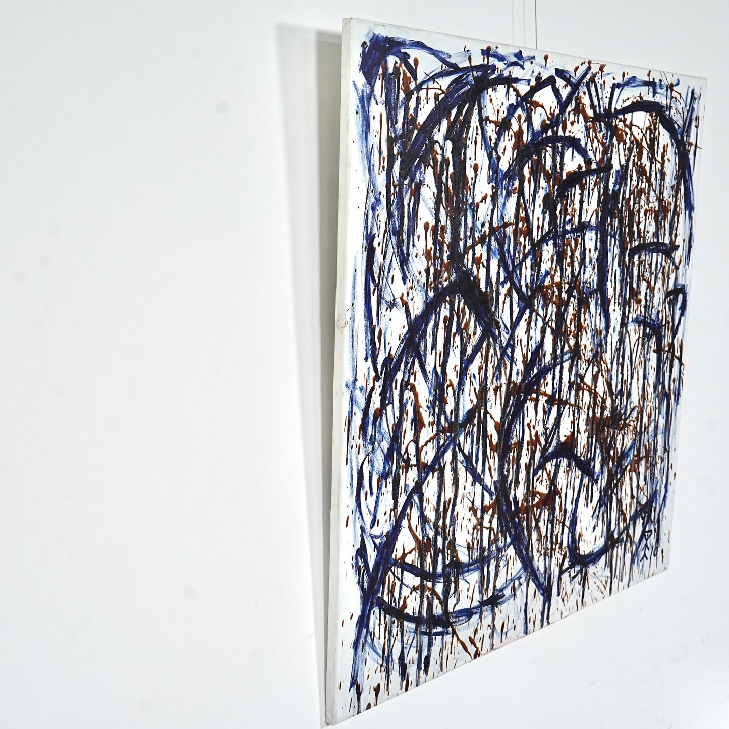 【Kenneth Strandby】抽象画アクリル画 120.5cm×120.5cm