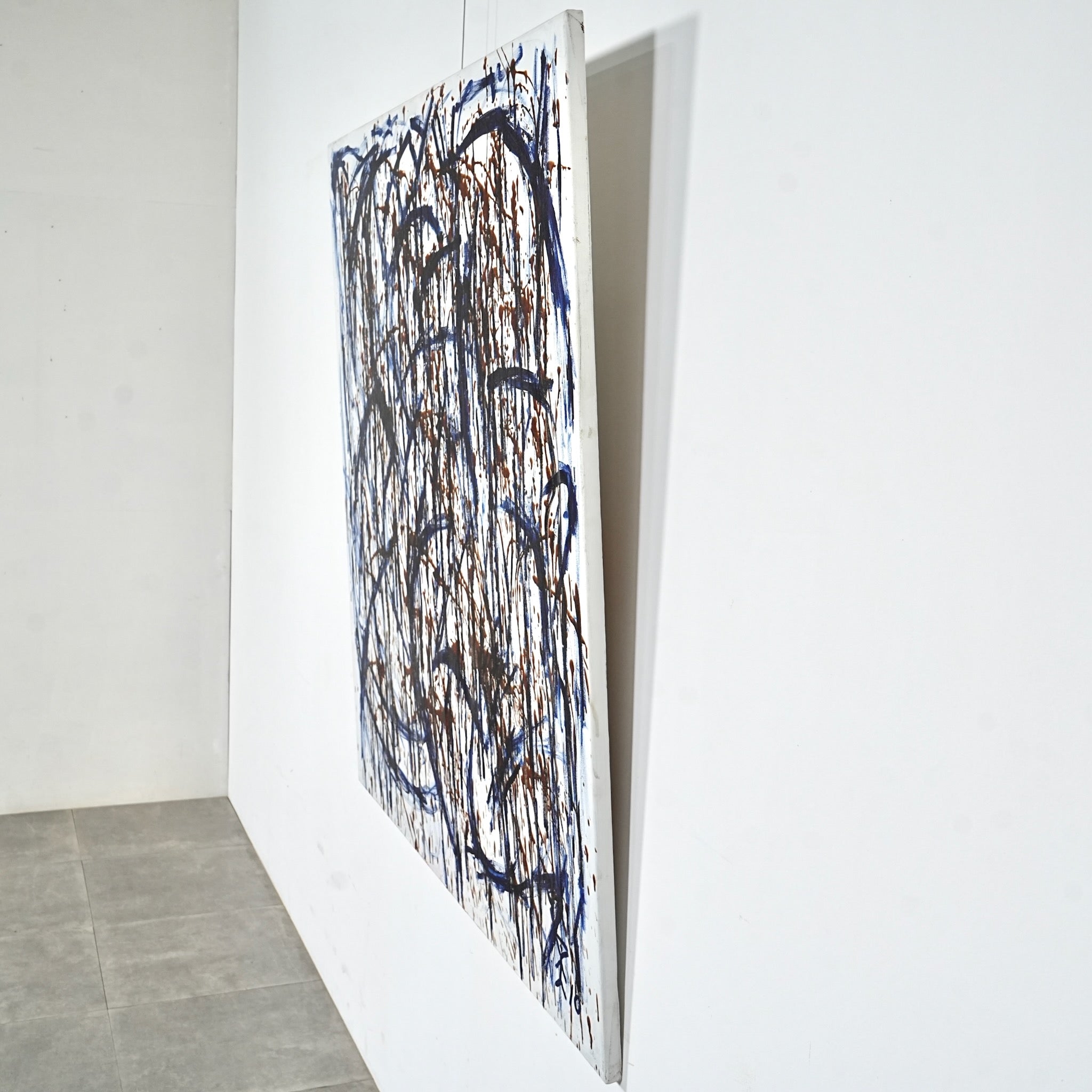 Kenneth Strandby】抽象画アクリル画 120.5cm×120.5cm – TIME HYPE