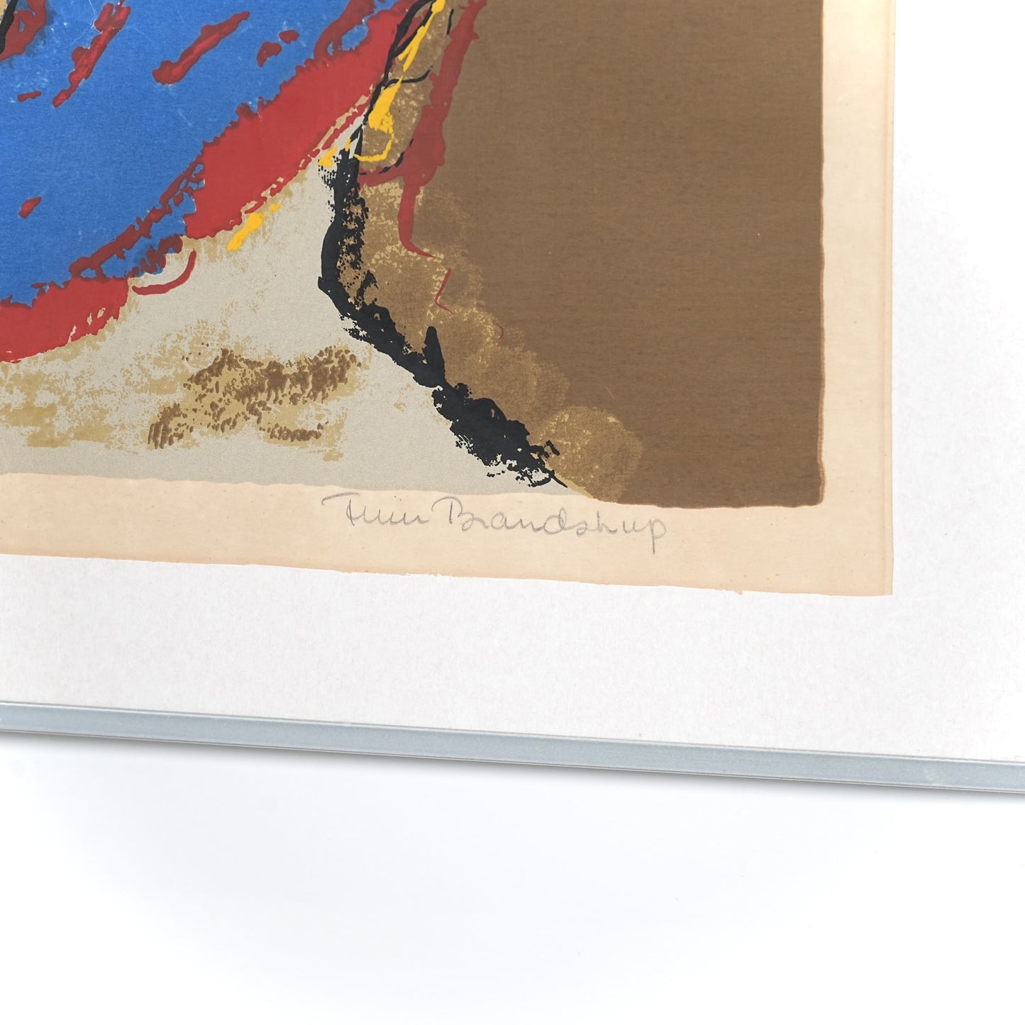 【Finn Brandstrup】(Ed.24/40)リトグラフ 70.5cm×50.5cm