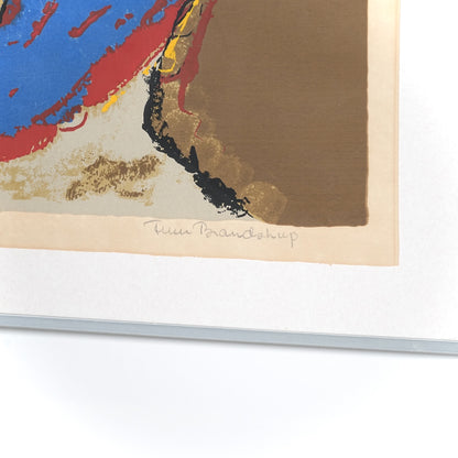 【Finn Brandstrup】(Ed.24/40)リトグラフ 70.5cm×50.5cm