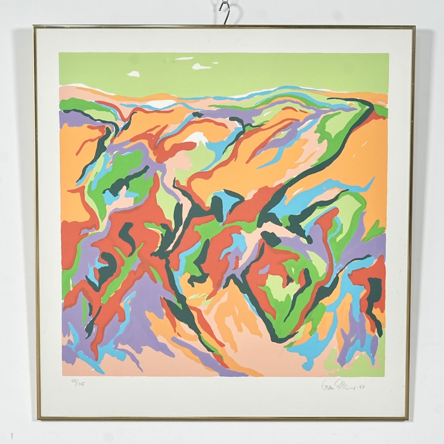 【Gorm Eriksen】“De fyra årstiderna” (Ed.65/115) 70.5cm×76cm