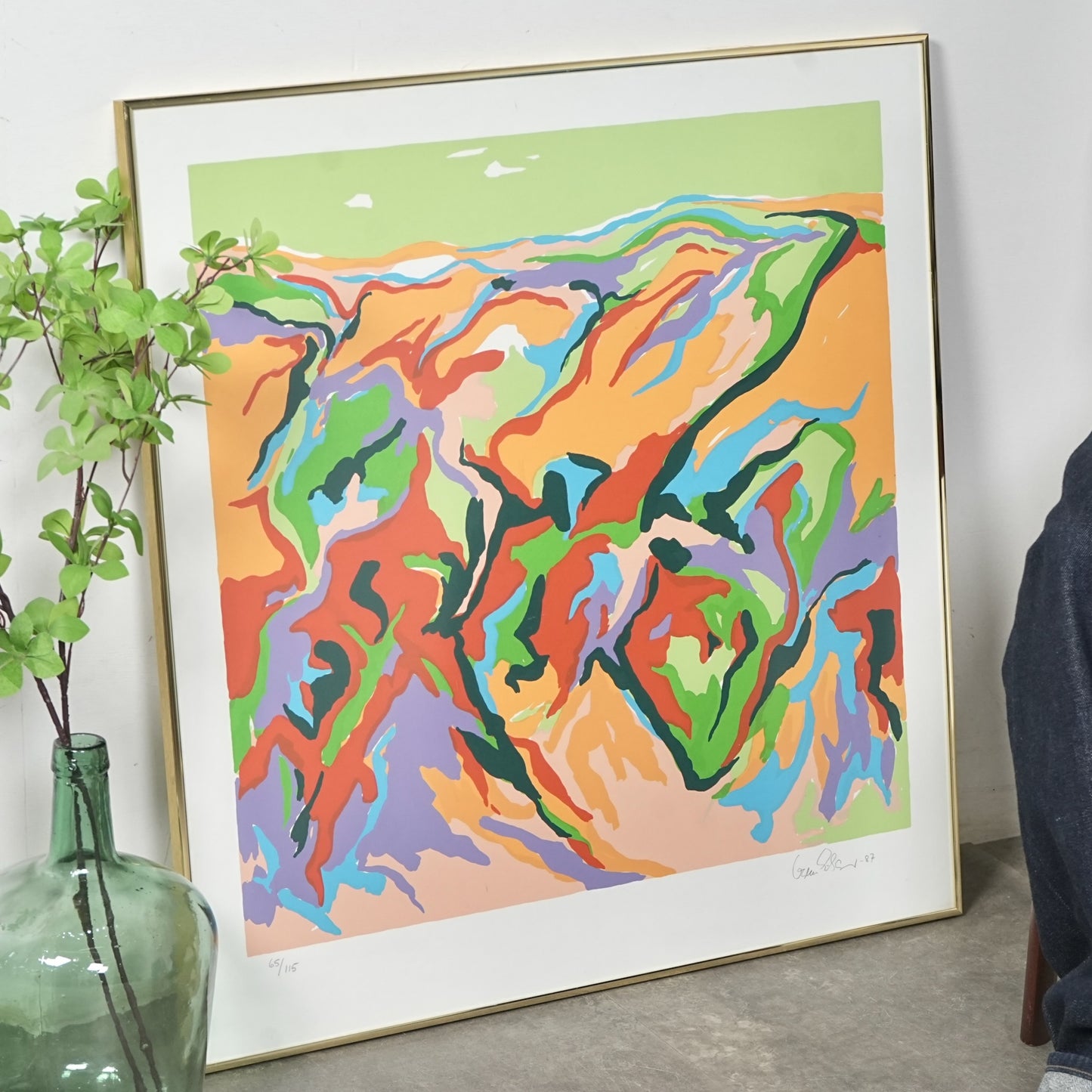 【Gorm Eriksen】“De fyra årstiderna” (Ed.65/115) 70.5cm×76cm