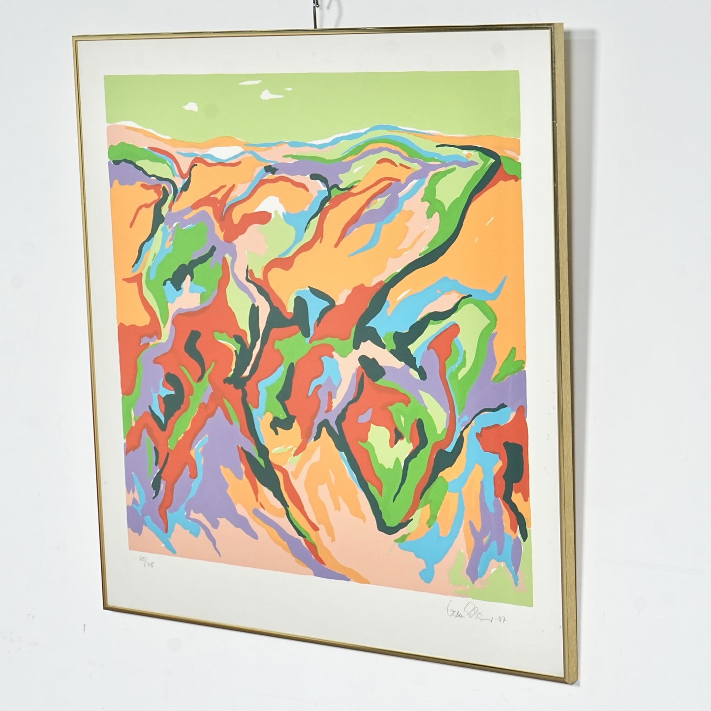 【Gorm Eriksen】“De fyra årstiderna” (Ed.65/115) 70.5cm×76cm