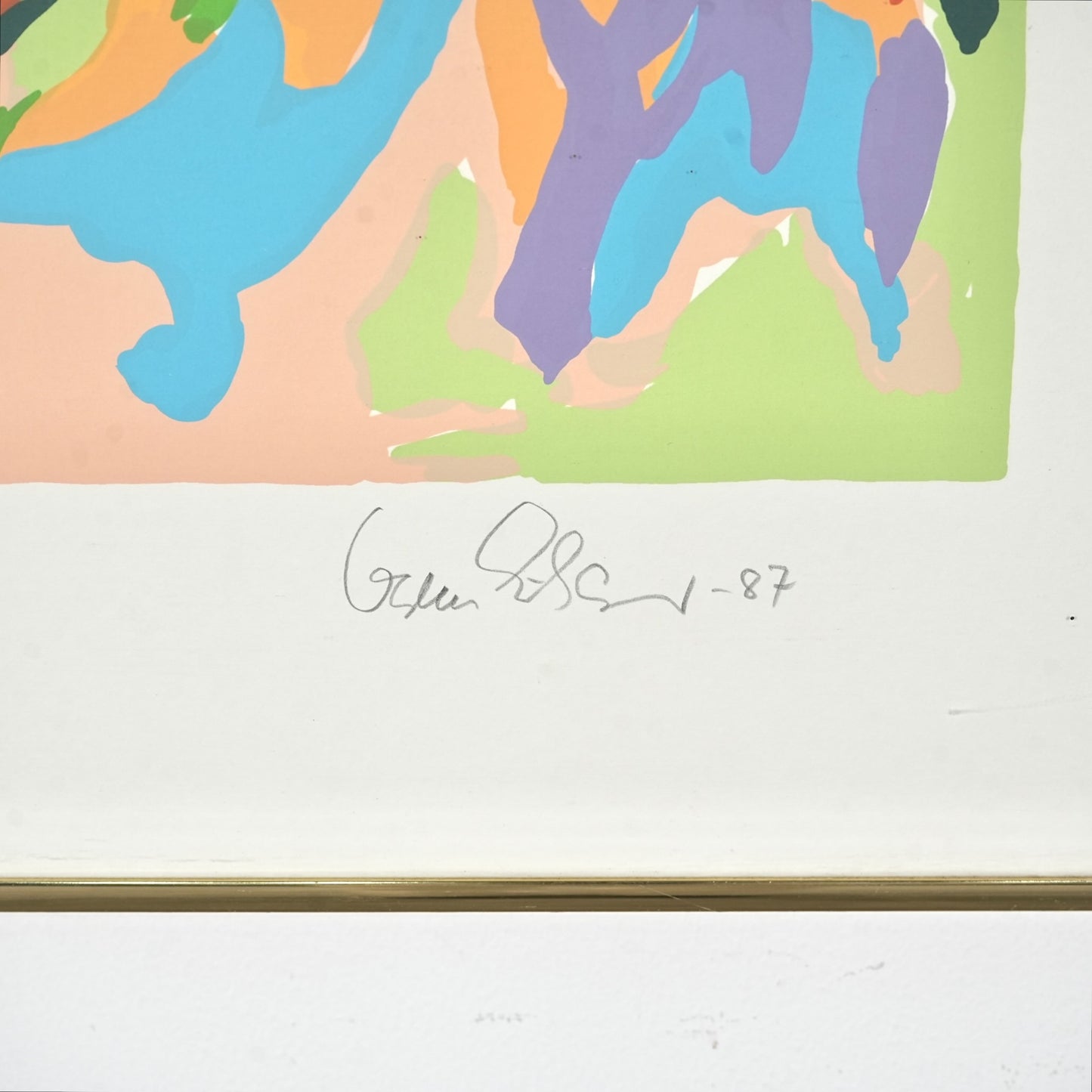 【Gorm Eriksen】“De fyra årstiderna” (Ed.65/115) 70.5cm×76cm