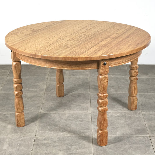 【Henning Kjaernulf】ラウンド エクステンションテーブル