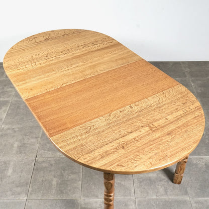 【Henning Kjaernulf】ラウンド エクステンションテーブル