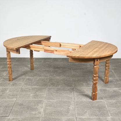 【Henning Kjaernulf】ラウンド エクステンションテーブル