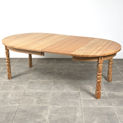 【Henning Kjaernulf】ラウンド エクステンションテーブル