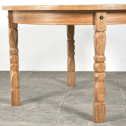 【Henning Kjaernulf】ラウンド エクステンションテーブル