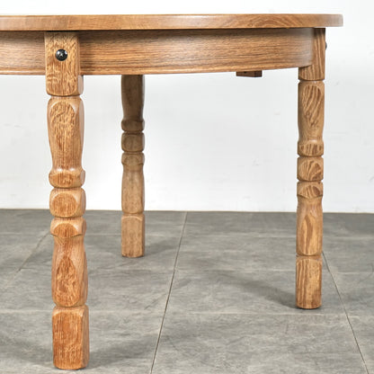 【Henning Kjaernulf】ラウンド エクステンションテーブル