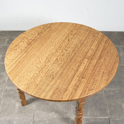 【Henning Kjaernulf】ラウンド エクステンションテーブル