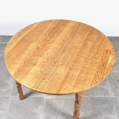 【Henning Kjaernulf】ラウンド エクステンションテーブル