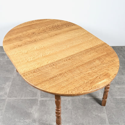 【Henning Kjaernulf】ラウンド エクステンションテーブル