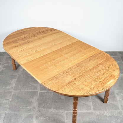 【Henning Kjaernulf】ラウンド エクステンションテーブル