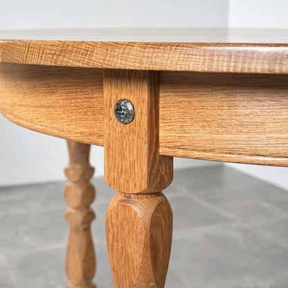 【Henning Kjaernulf】ラウンド エクステンションテーブル