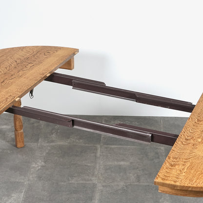 【Henning Kjaernulf】ラウンド エクステンションテーブル