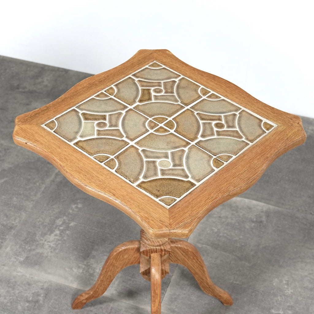 デンマークヴィンテージ タイルトップ サイドテーブル