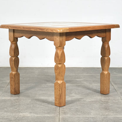 デンマークヴィンテージ タイルトップ ローテーブル