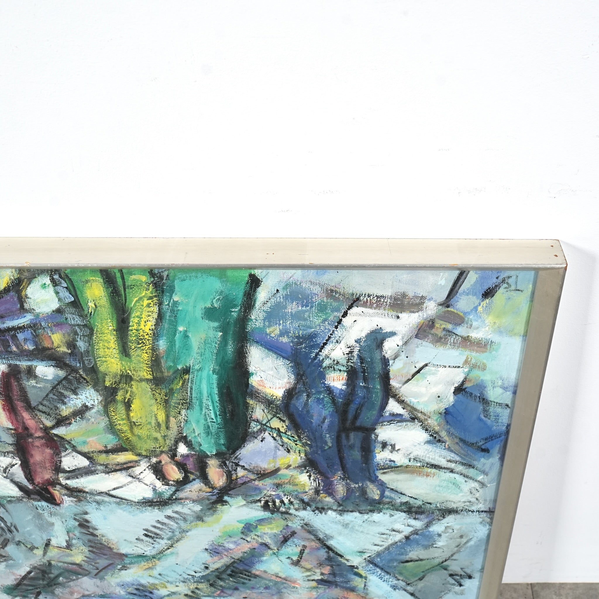Tove Schultz】抽象画オイルペインティング(85.5cm×68.5cm) – TIME HYPE