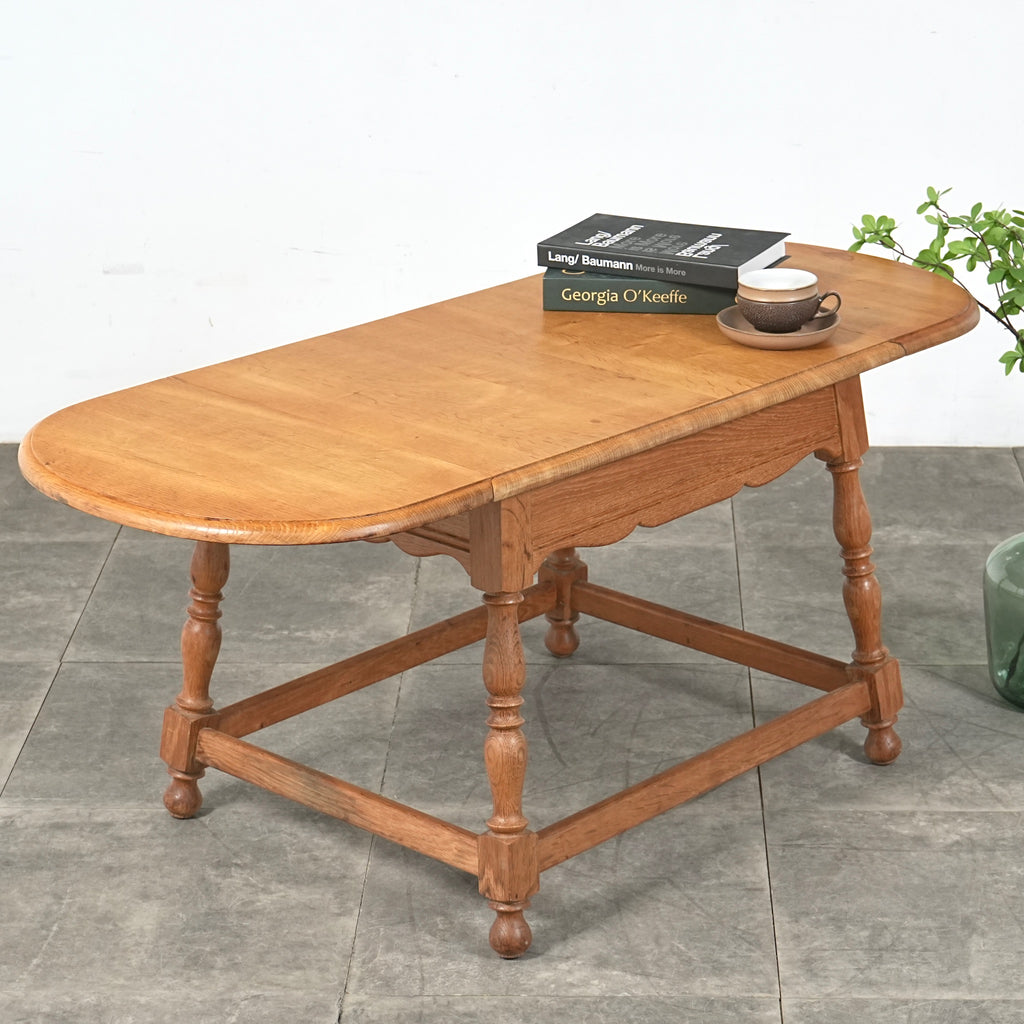 デンマークヴィンテージ ドロップリーフ ローテーブル