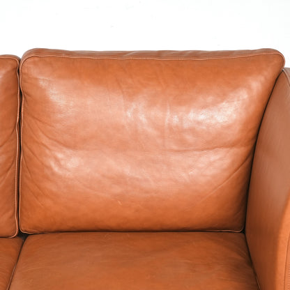 【Hurup Møbelfabrik】ヴィンテージ レザーソファ