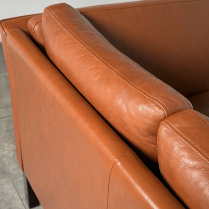 【Hurup Møbelfabrik】ヴィンテージ レザーソファ