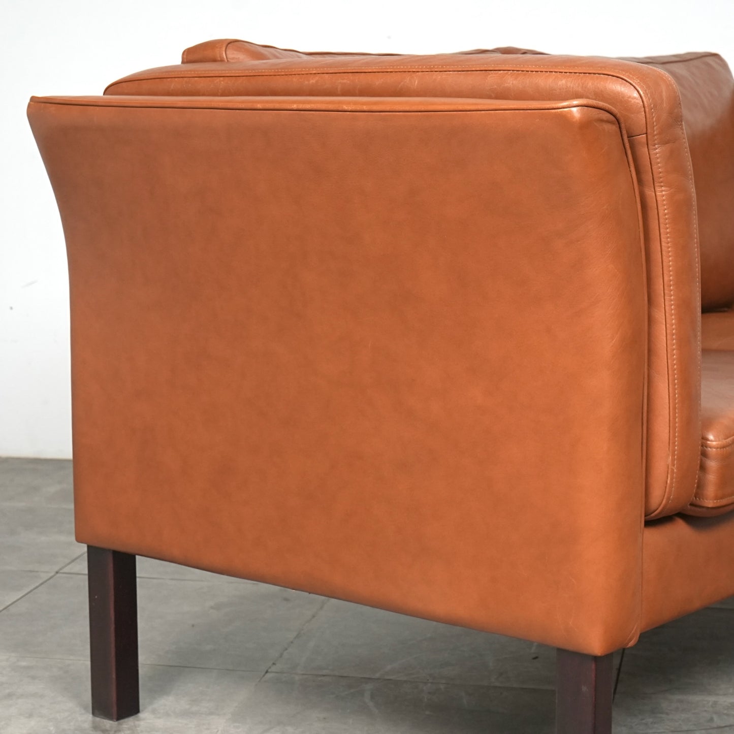 【Hurup Møbelfabrik】ヴィンテージ レザーソファ