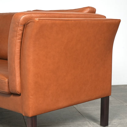 【Hurup Møbelfabrik】ヴィンテージ レザーソファ