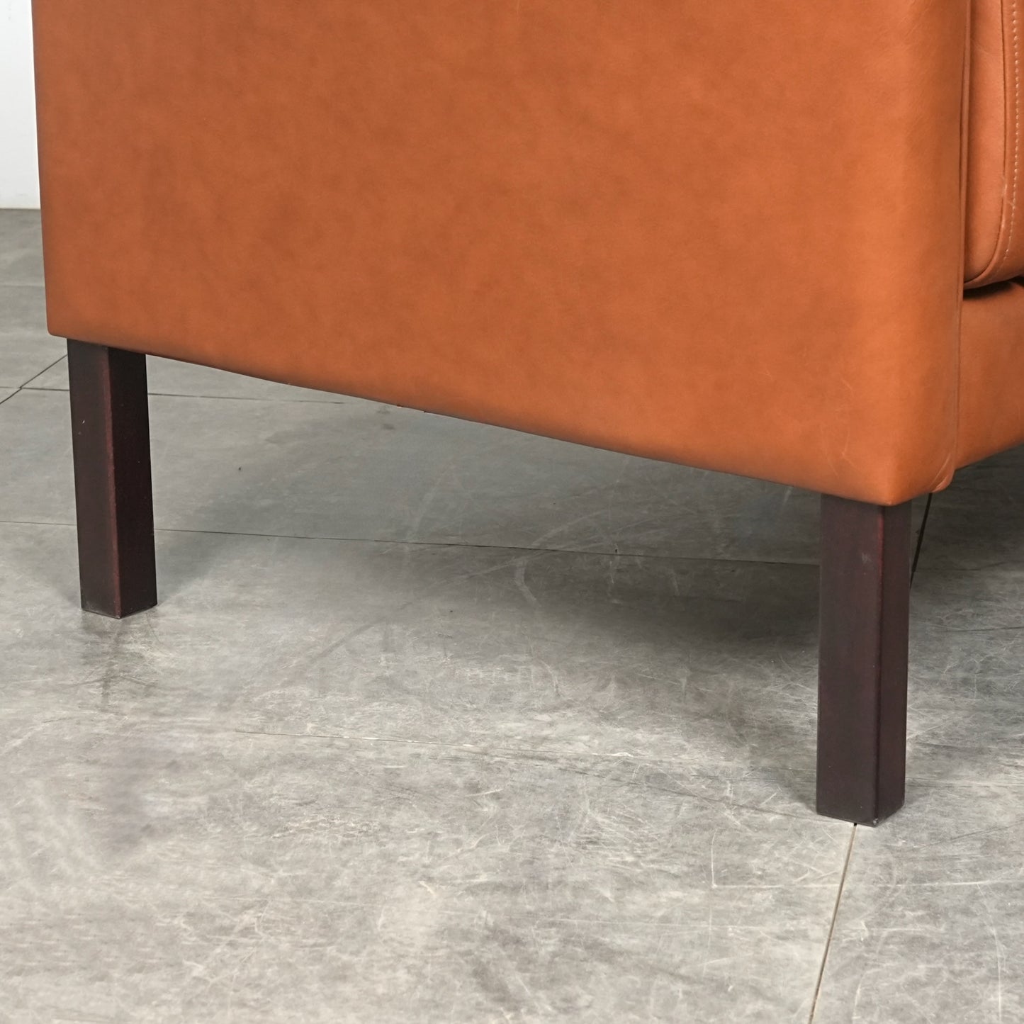 【Hurup Møbelfabrik】ヴィンテージ レザーソファ