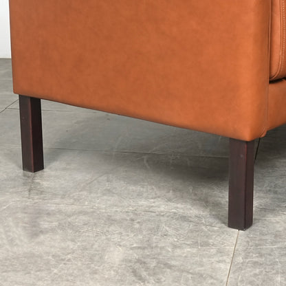 【Hurup Møbelfabrik】ヴィンテージ レザーソファ