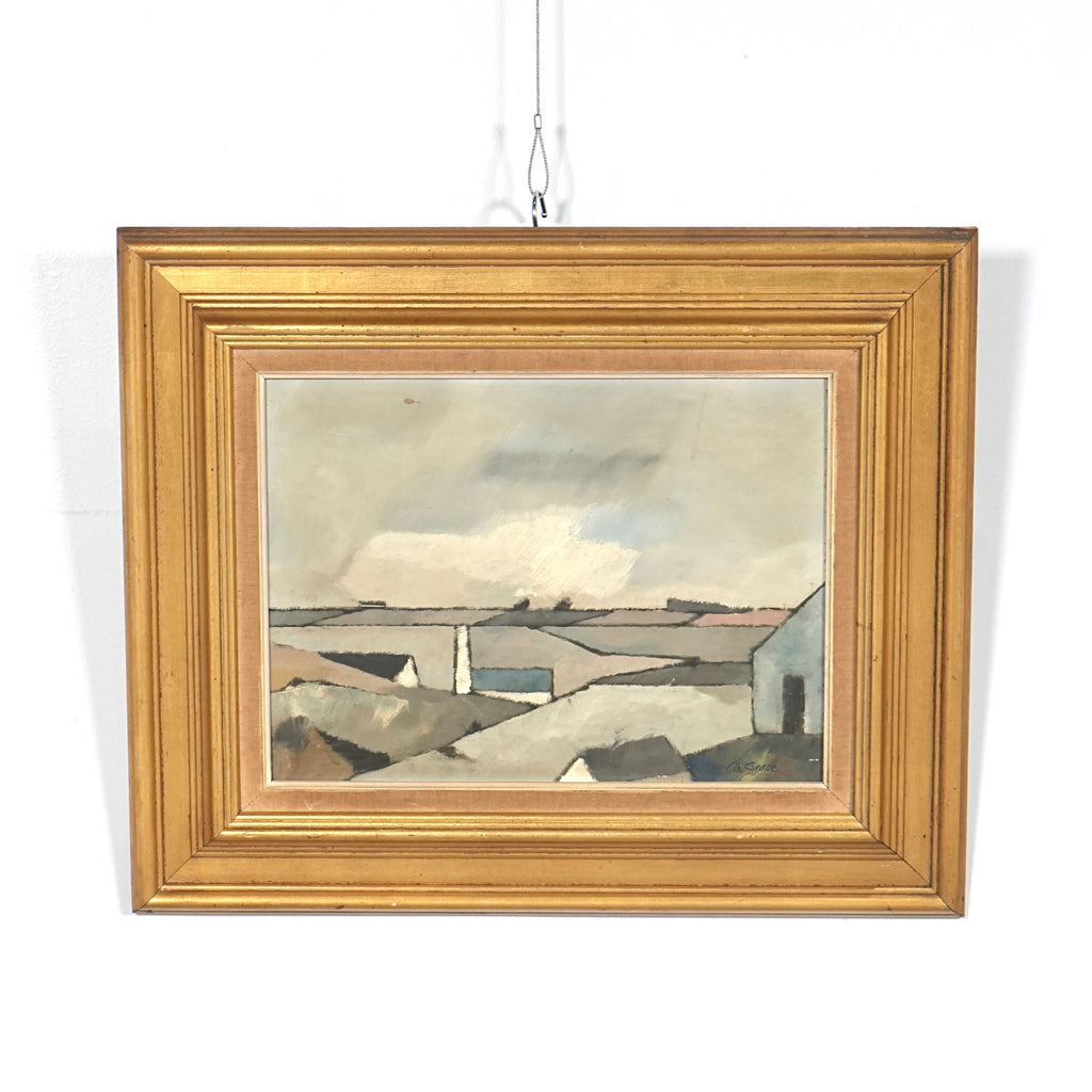 【Thomas Graae】ヴィンテージ オイルペイント(59cm×49cm)