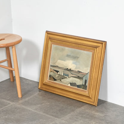 【Thomas Graae】ヴィンテージ オイルペイント(59cm×49cm)