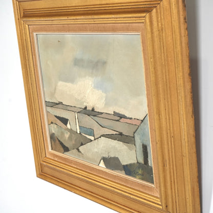 【Thomas Graae】ヴィンテージ オイルペイント(59cm×49cm)