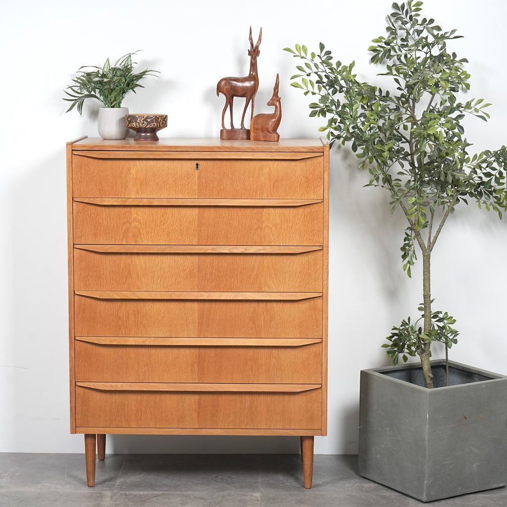 デンマークヴィンテージ ハイチェスト