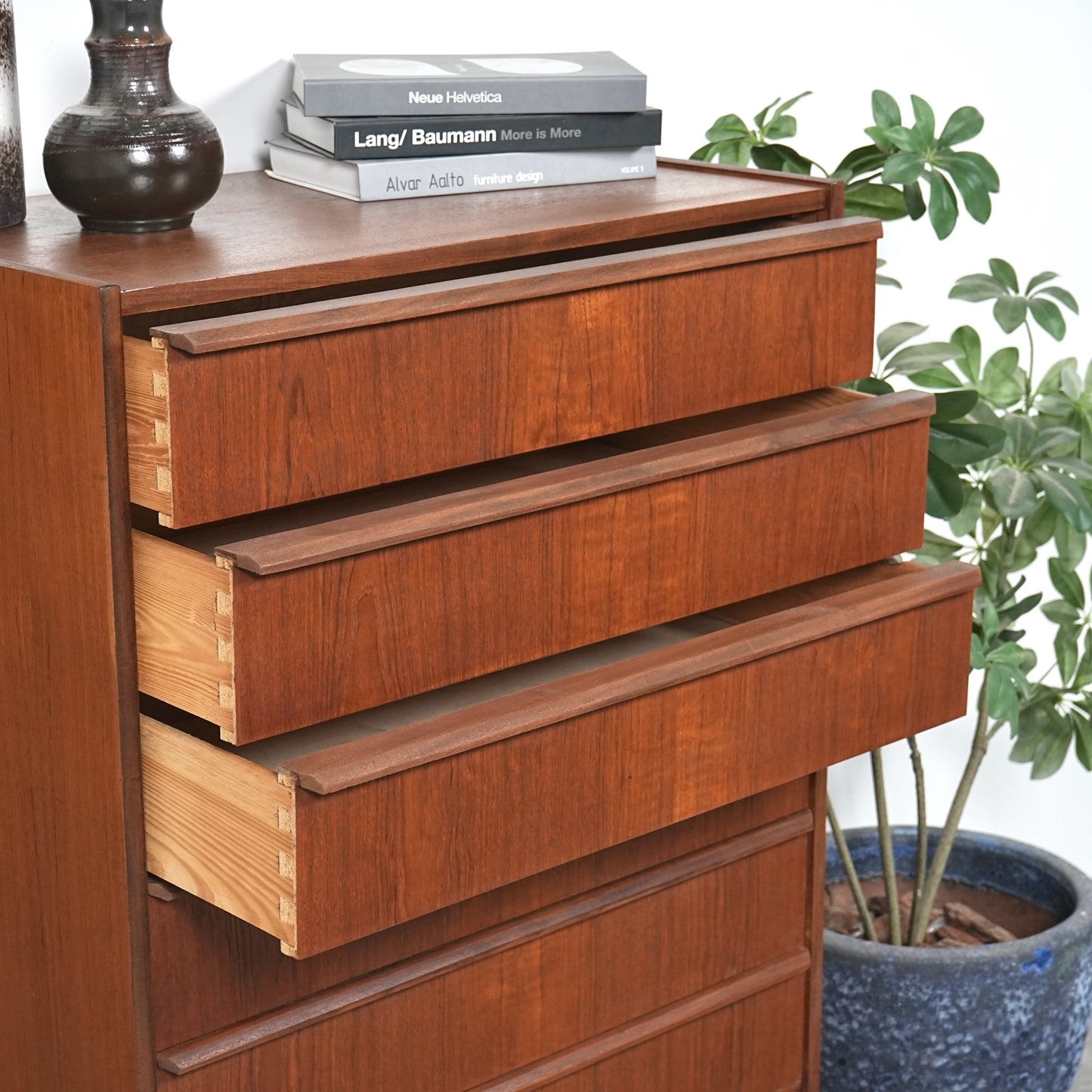 デンマークヴィンテージ ハイチェスト