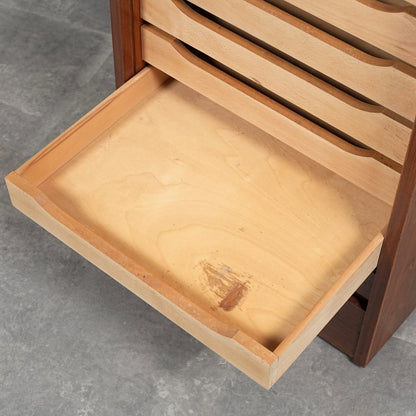 デンマークヴィンテージ ファイリングキャビネット(蛇腹扉)