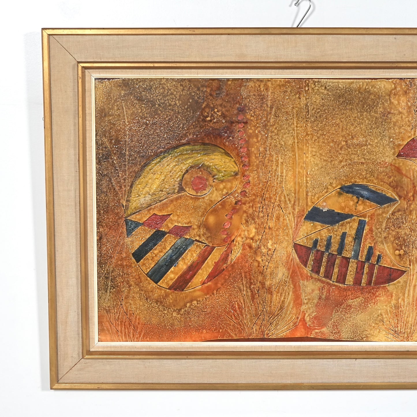 【Ole Court】 ヴィンテージ オイルペイント(110cm×78cm)