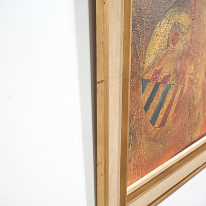 【Ole Court】 ヴィンテージ オイルペイント(110cm×78cm)
