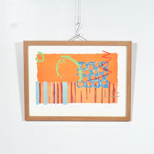 【Lee Crew】"Orange Sun "(Ed.38/150) 81cm×61.5cm