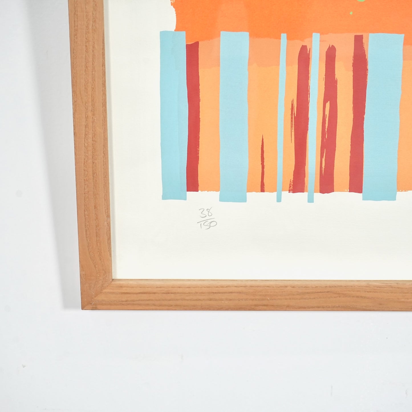 【Lee Crew】"Orange Sun "(Ed.38/150) 81cm×61.5cm