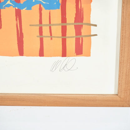 【Lee Crew】"Orange Sun "(Ed.38/150) 81cm×61.5cm