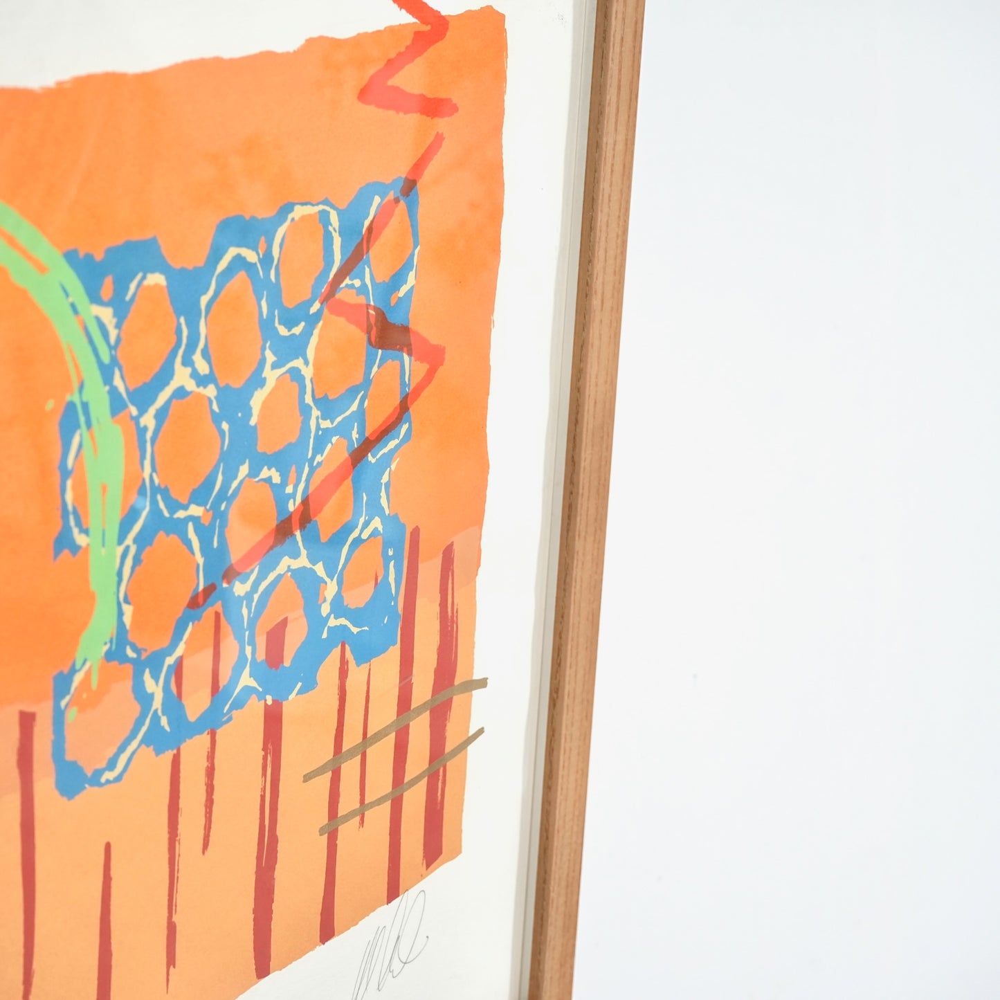 【Lee Crew】"Orange Sun "(Ed.38/150) 81cm×61.5cm