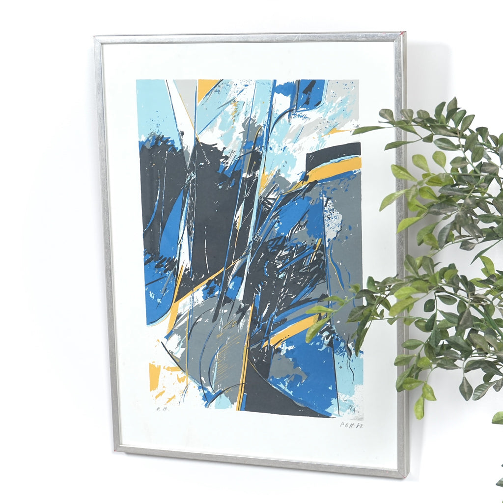 【Poul Oskar Hansen】(Ed.14)リトグラフ 51.5cm×71cm