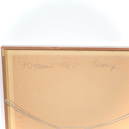 【Poul Oskar Hansen】(Ed.14)リトグラフ 51.5cm×71cm