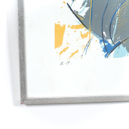 【Poul Oskar Hansen】(Ed.14)リトグラフ 51.5cm×71cm