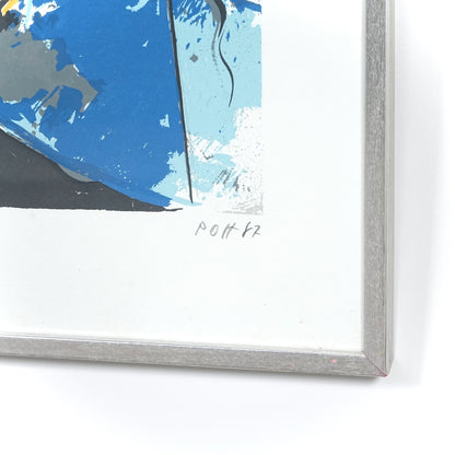 【Poul Oskar Hansen】(Ed.14)リトグラフ 51.5cm×71cm