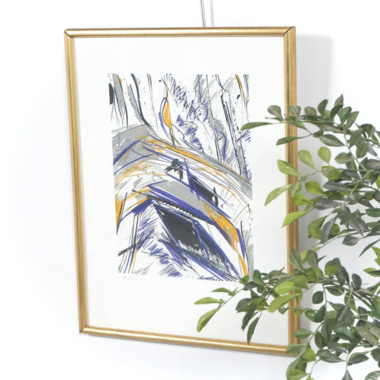 【Poul Oskar Hansen】(Ed.182/350)リトグラフ 42cm×55.5cm