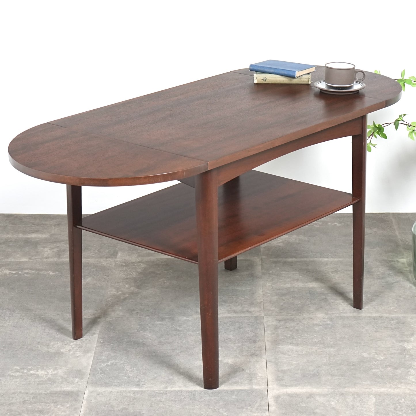 デンマークヴィンテージ ドロップリーフ ローテーブル